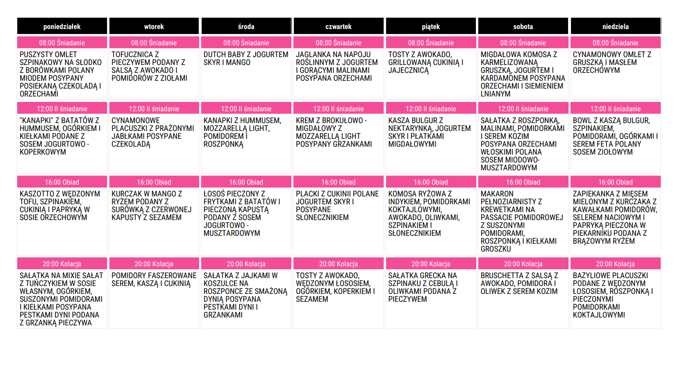 Pakiet DWÓCH diet 14-dniowych: jesienno-zimowej i wiosenno-letniej + mini ebook gratis - obrazek 4