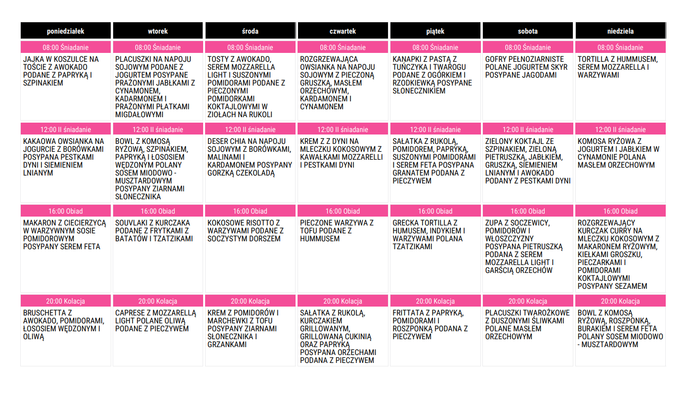 Pakiet DWÓCH diet 14-dniowych: jesienno-zimowej i wiosenno-letniej + mini ebook gratis - obrazek 5